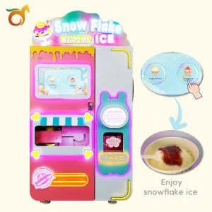 @Automatic snowflake ice machine