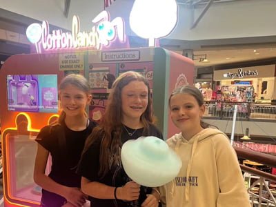 cotton candy vending machine