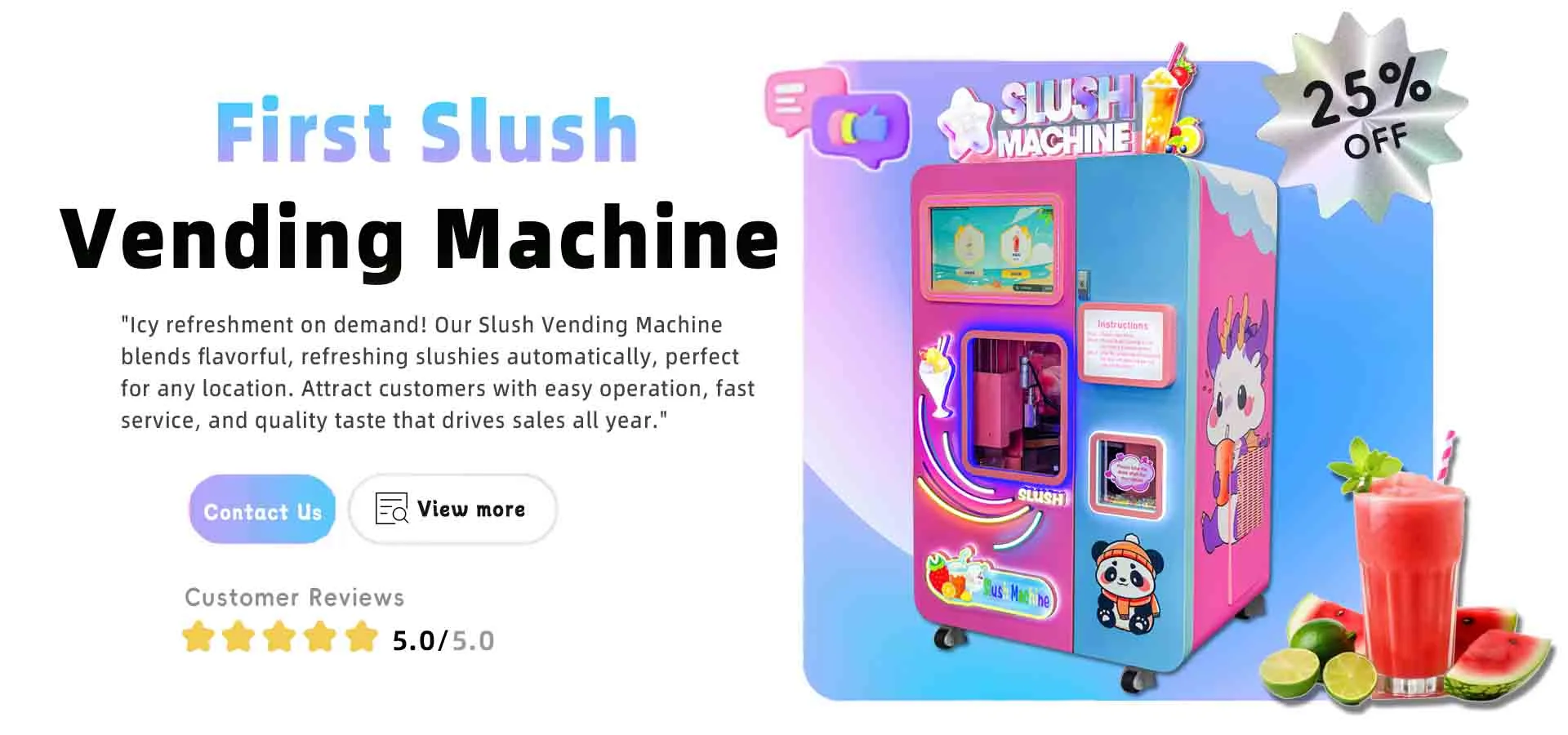 slush vending machine