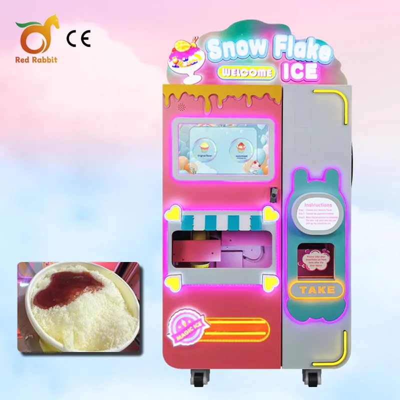 snowflake ice vending machine