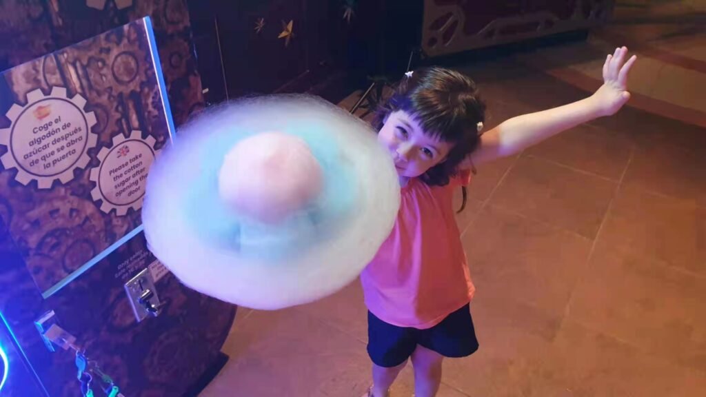 cotton candy vending machine