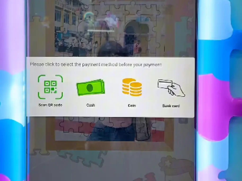 Select payment method