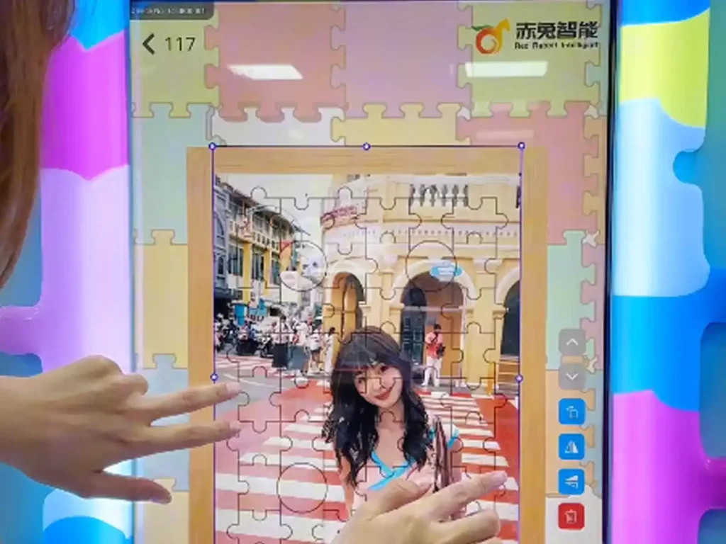 Upload and adjust the image for printing the Jigsaw puzzle