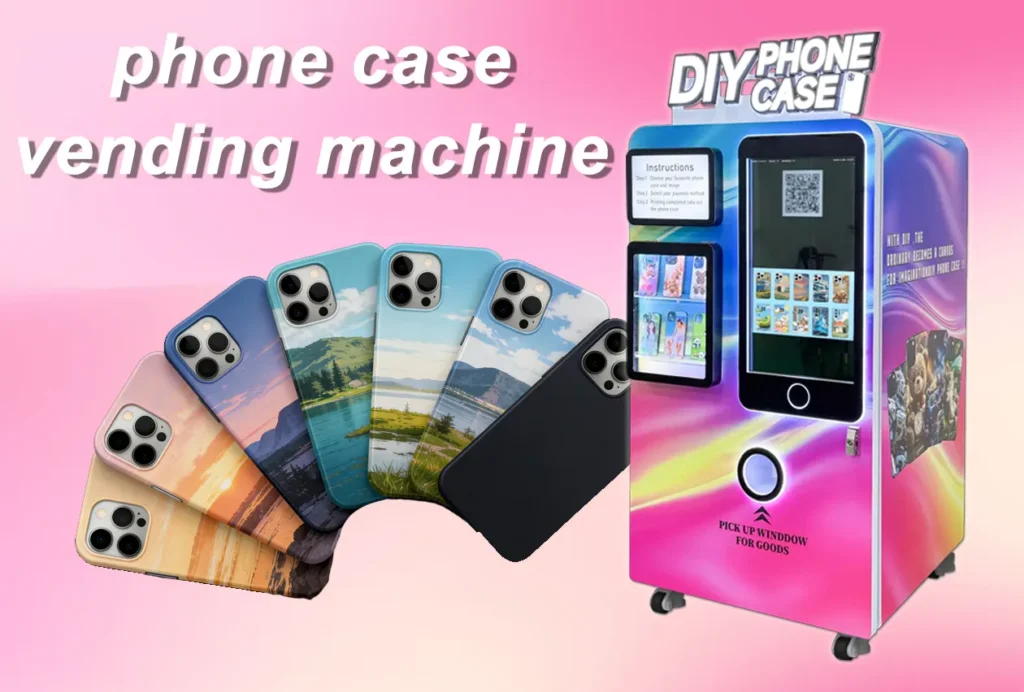 Automatic phone case printing vending machine6