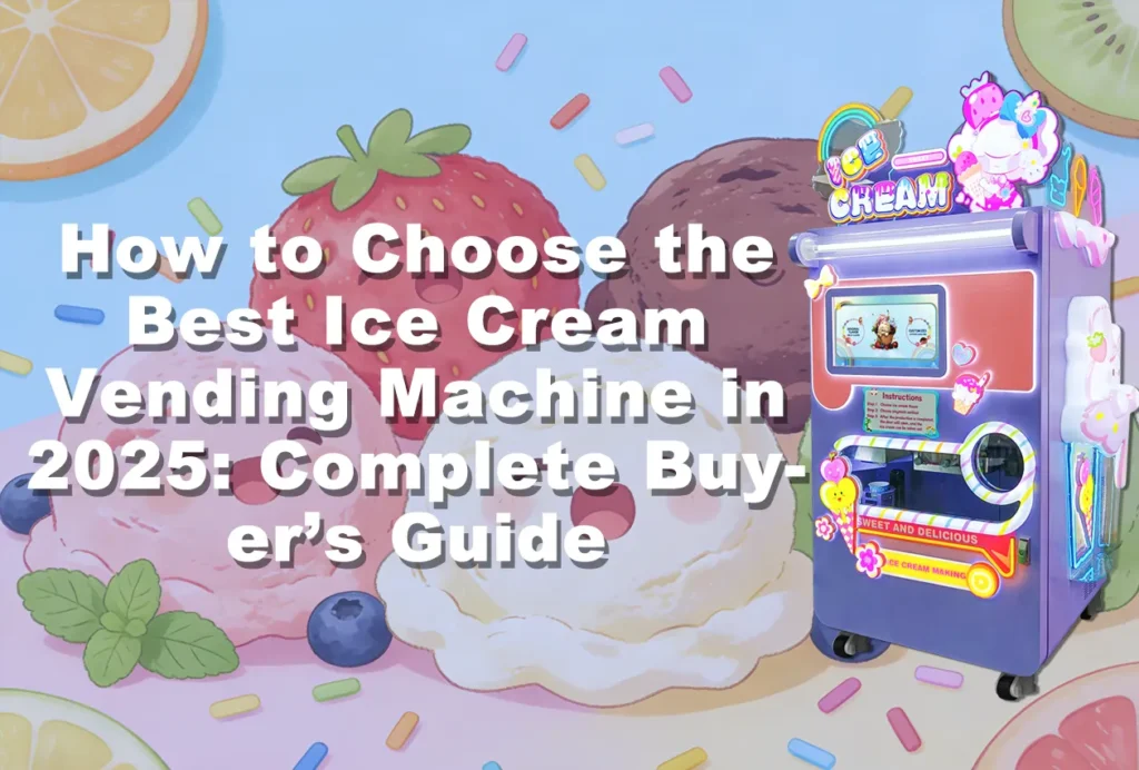 How to Choose the Best Ice Cream Vending Machine in 2025 Complete Buyer’s Guide