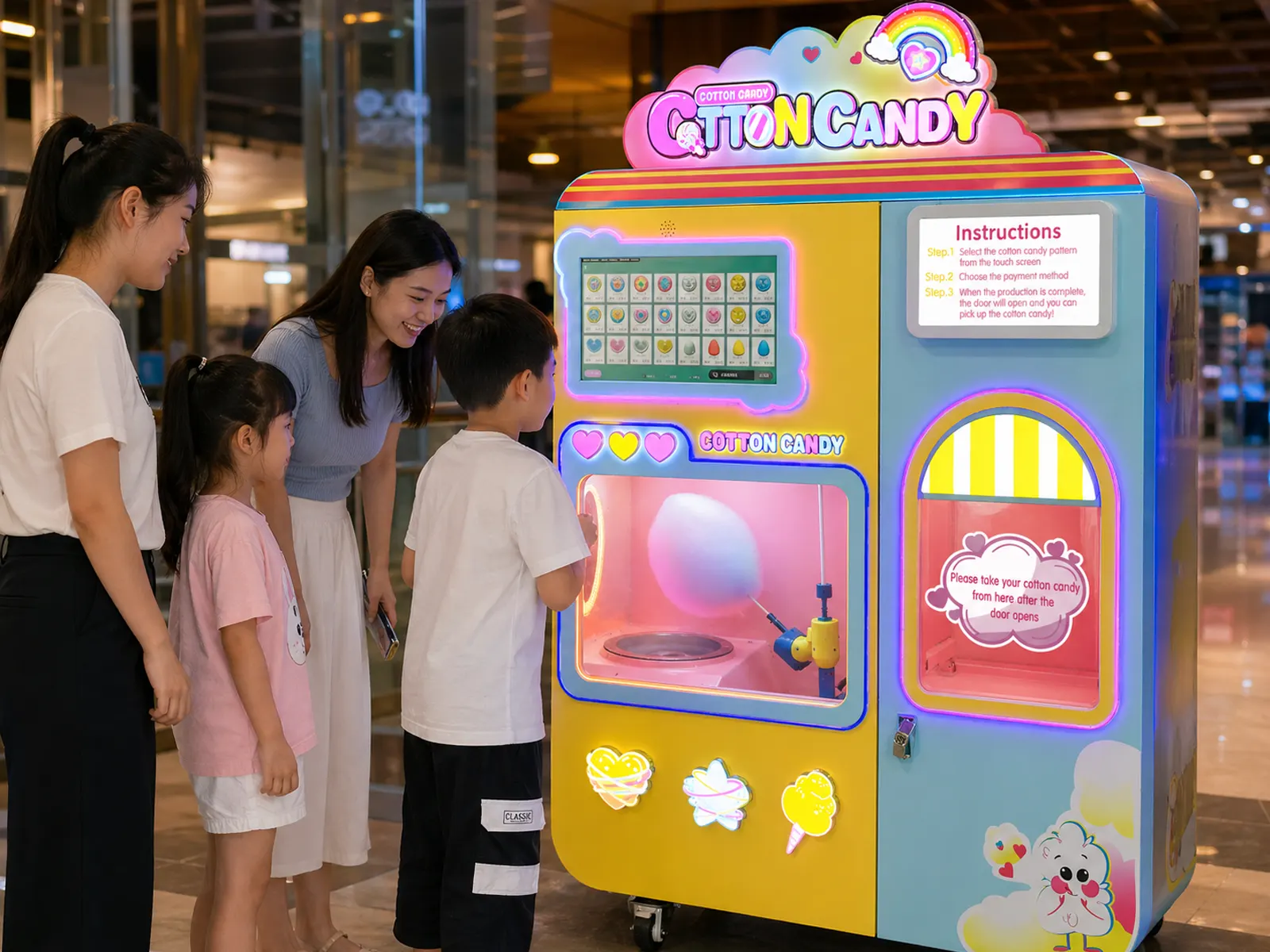 Cotton Candy Vending MachineThe Sweetest Passive Income Machine in 2026