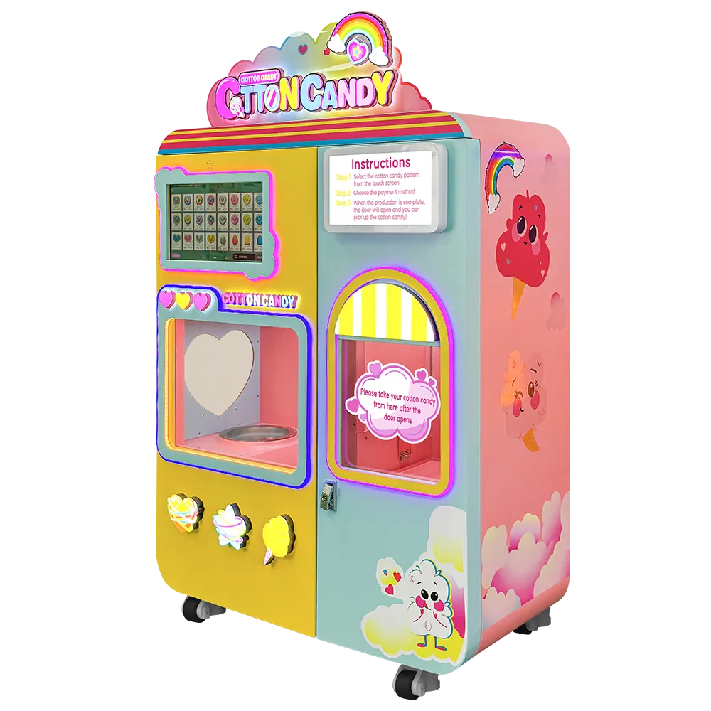 Cotton candy vending machine model CT206