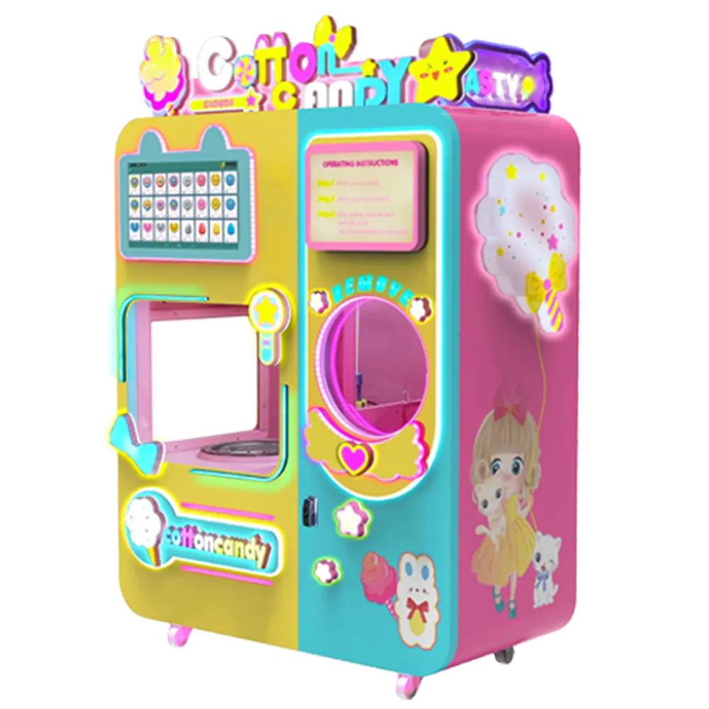 Cotton candy vending machine model CT606