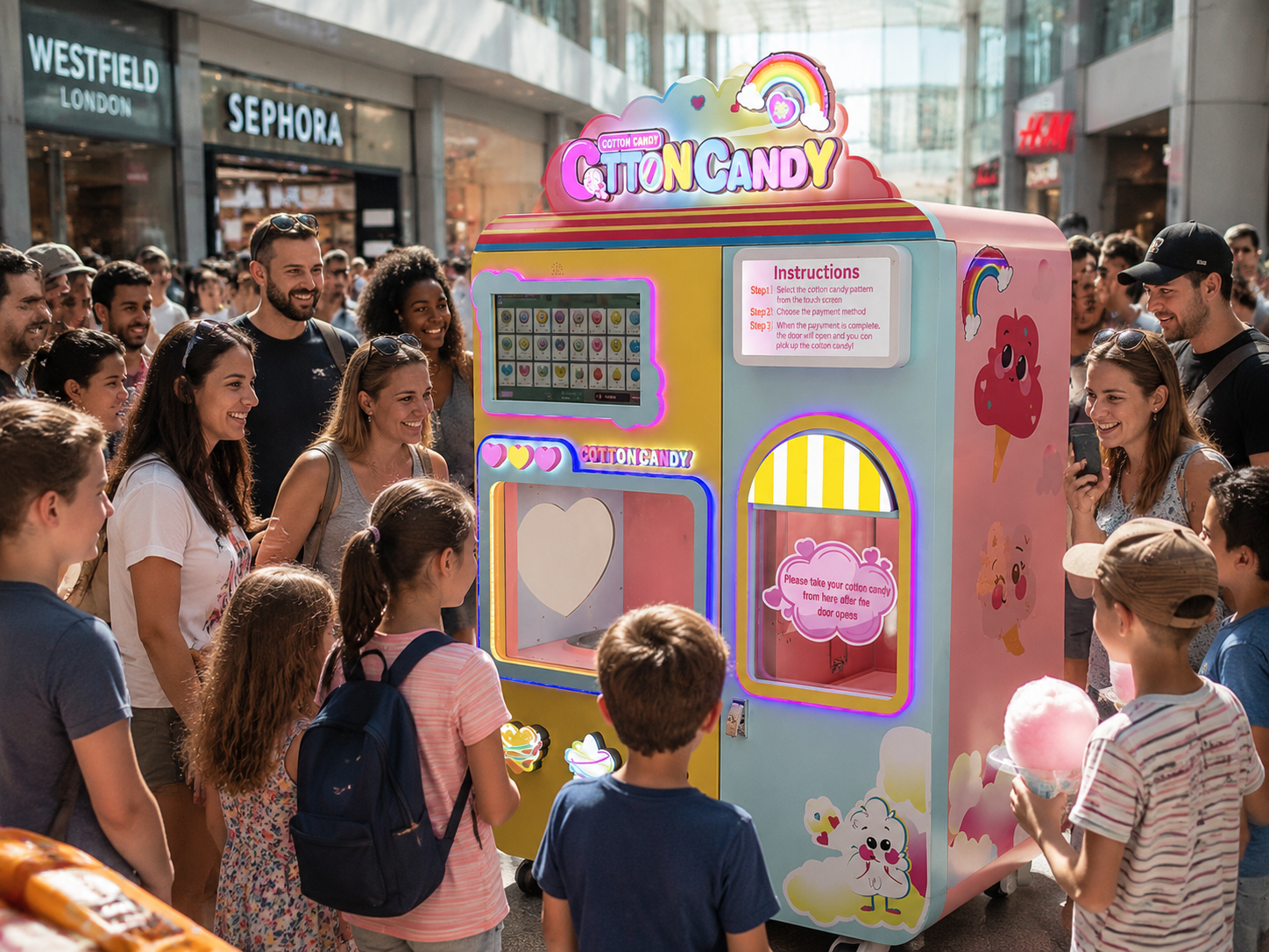 Cotton Candy Vending Machine Profit