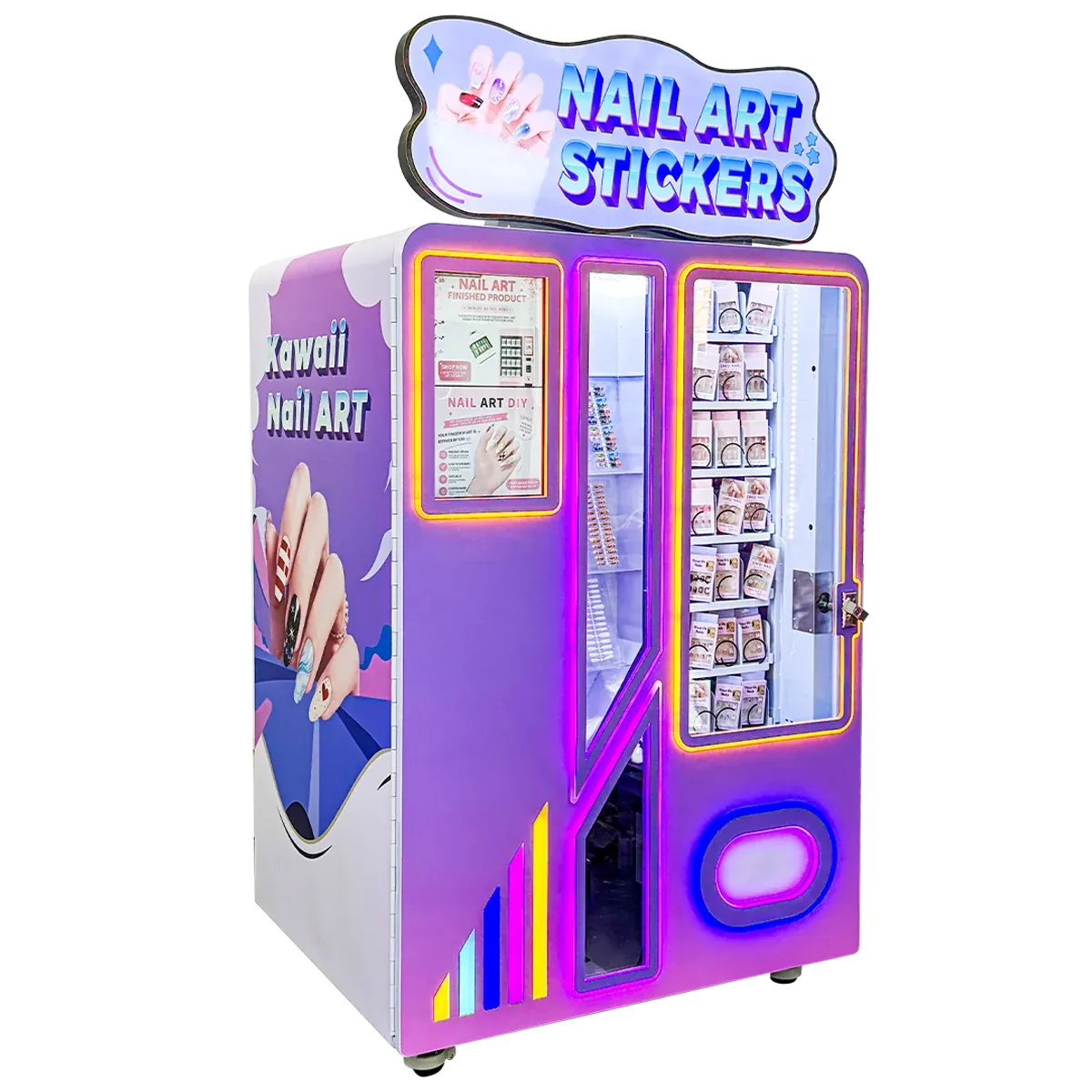 CT-MJ330 automatic nail art vending machine by Red Rabbit