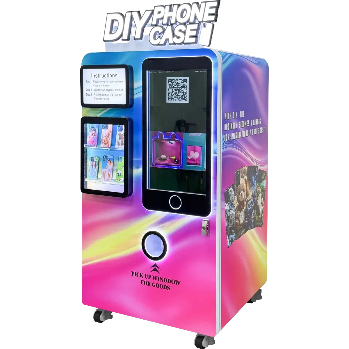 Phone Case Printing Vending Machines by Red Rabbit; category illustration